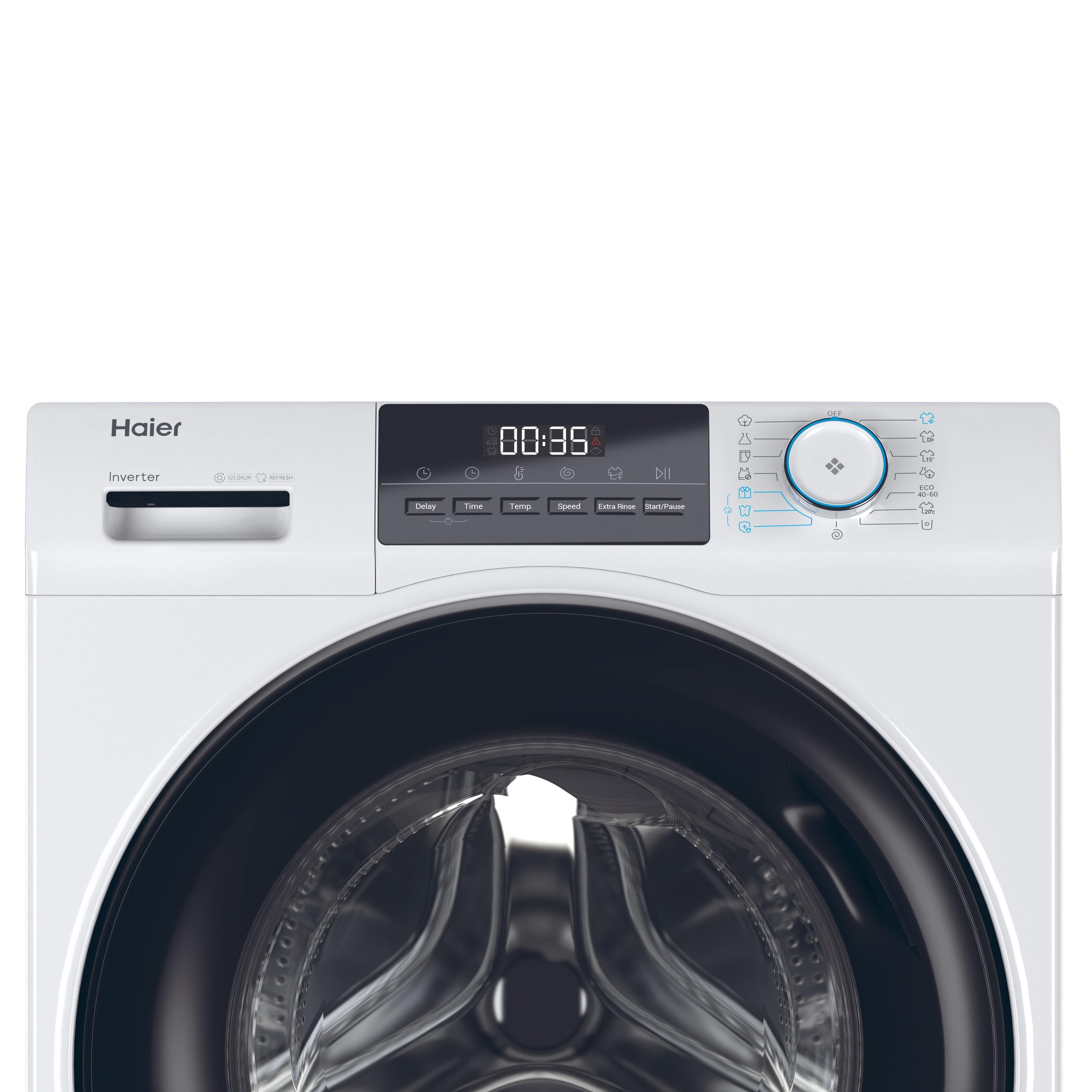 Máquina de Lavar Roupa Independente HAIER HW80BP14929AS (1400 RPM - B - A - Branco) — miniatura 6