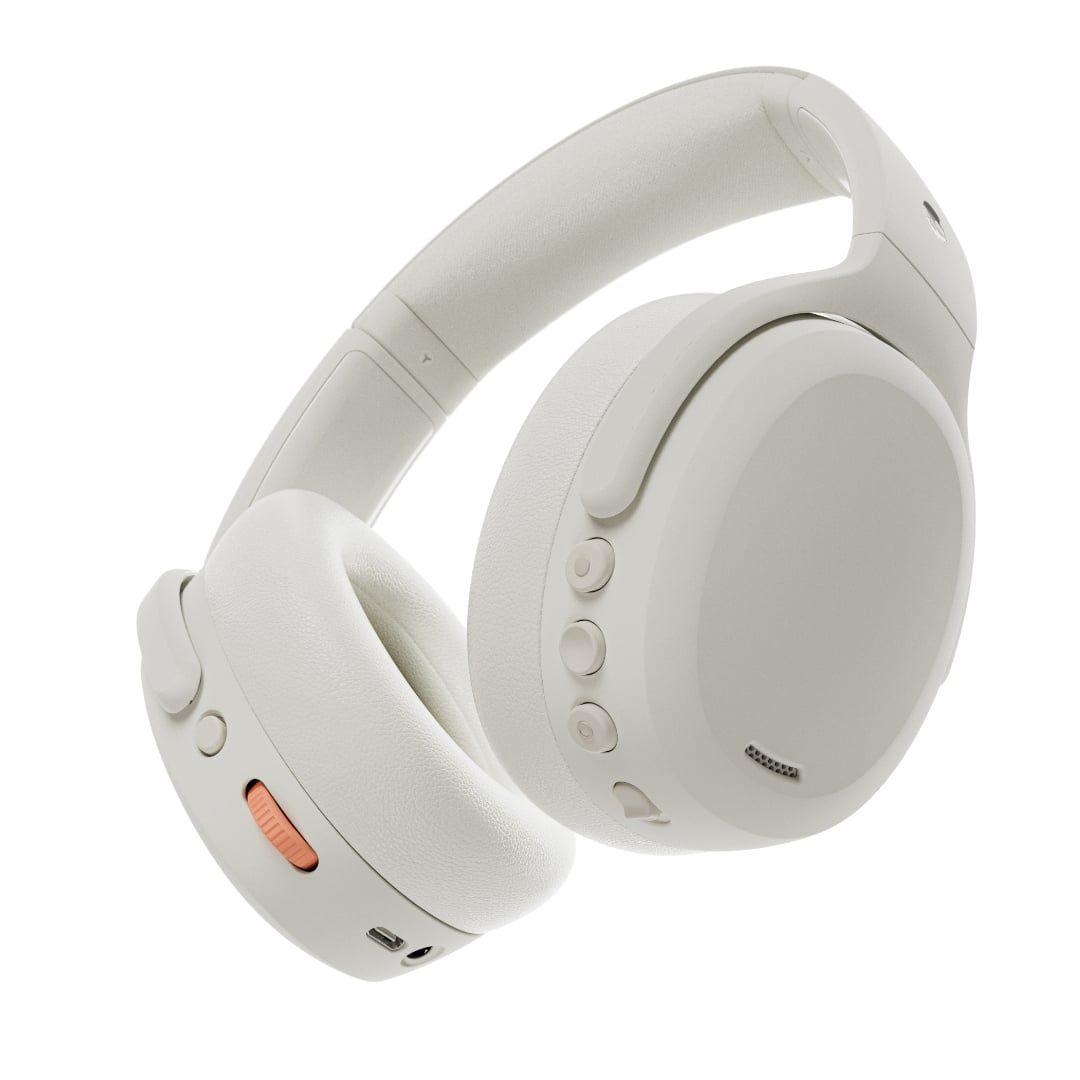 Auscultadores SKULLCANDY Crusher ANC 2 O-E (Binaural - Com fios e sem fios - Supra-aural - Cinzento)