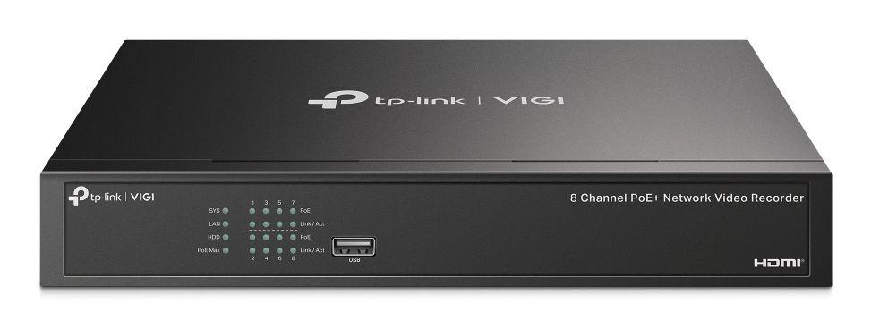 Gravador de Vídeo TP-LINK VIGI NVR1008H-8P (Preto)