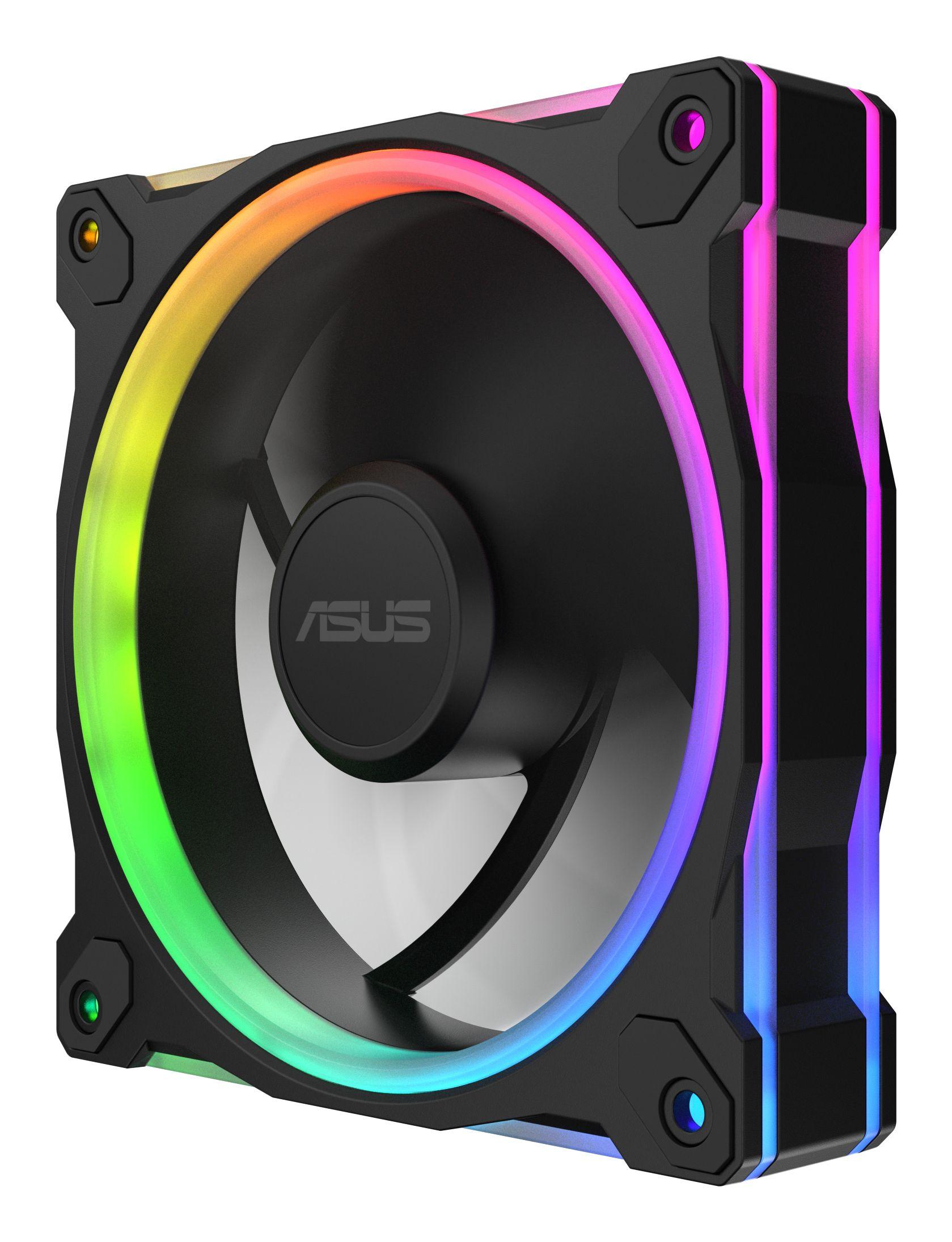 Ventoinha para Caixa PC ASUS Prime MR120 Fan ARGB (Preto), miniatura 5