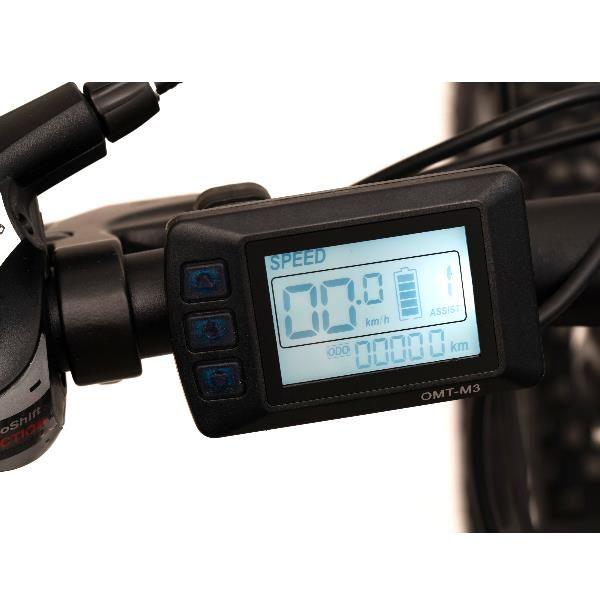 Bicicleta Elétrica NILOX X6 PLUS (250 W - 27,5" - Autonomia até 90 km - Preto/Azul) — miniatura 9