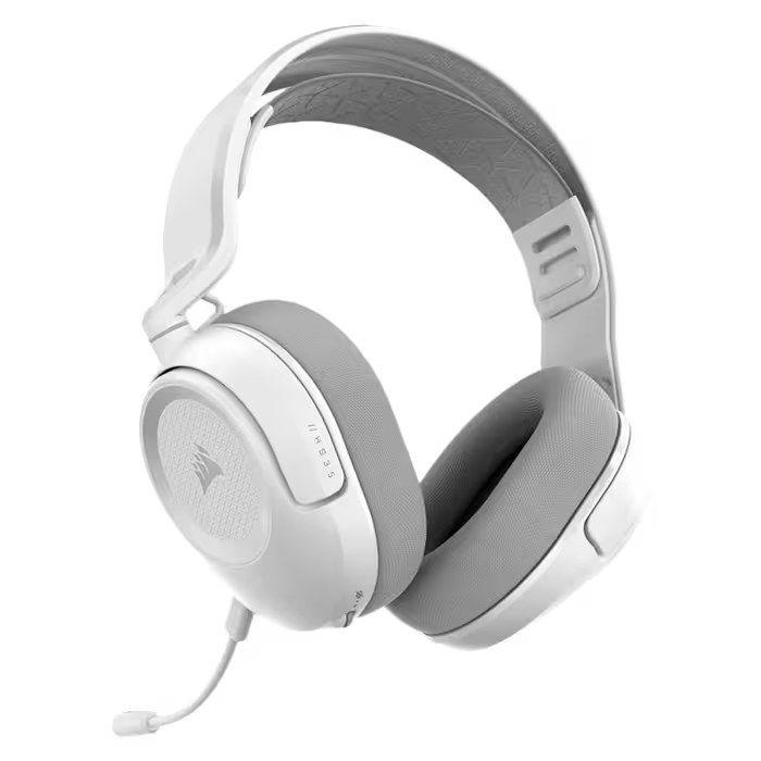Headset Gaming CORSAIR HS35 V3 (Binaural - Circum-aural - 5 cm - Branco) — miniatura 3