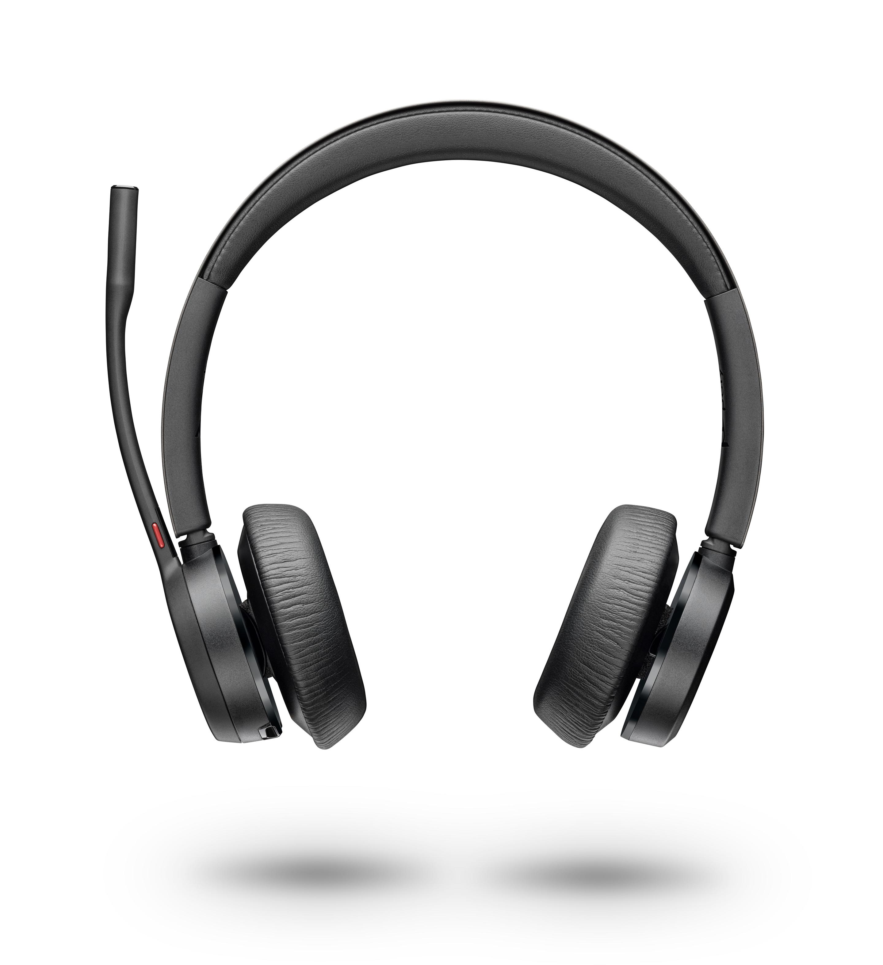 Headset HP POLY Voyager 4320 USB-C + BT700 (Binaural - Sem fios - Supra-aural - Preto)
