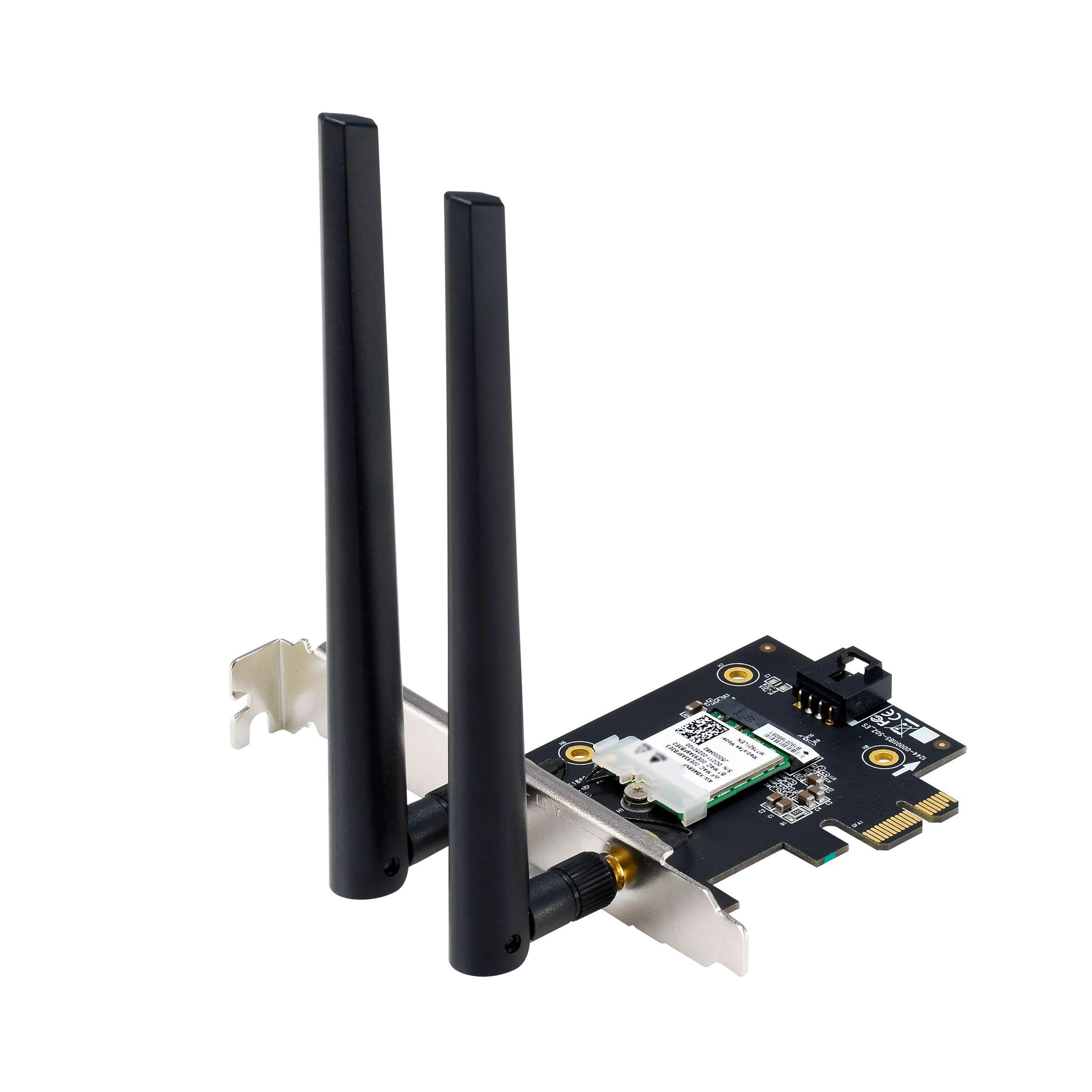 Placa de Rede ASUS PCE-AXE5400 (Wi-Fi 6E - 2402 Mbit/s - PCI Express - Bluetooth 5.2) — miniatura 4