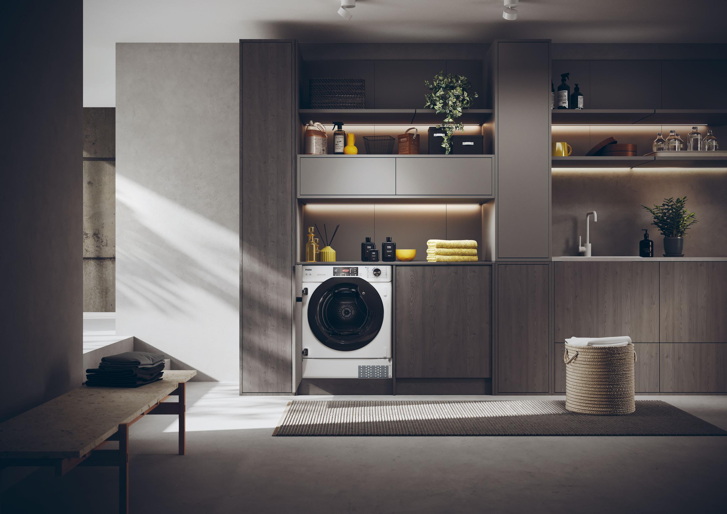Máquina de Secar Roupa Encastre HAIER HDBIH7A2TBEXS (Altura 85 cm - 85 cm - 7 kg - Não aplicável), miniatura 9