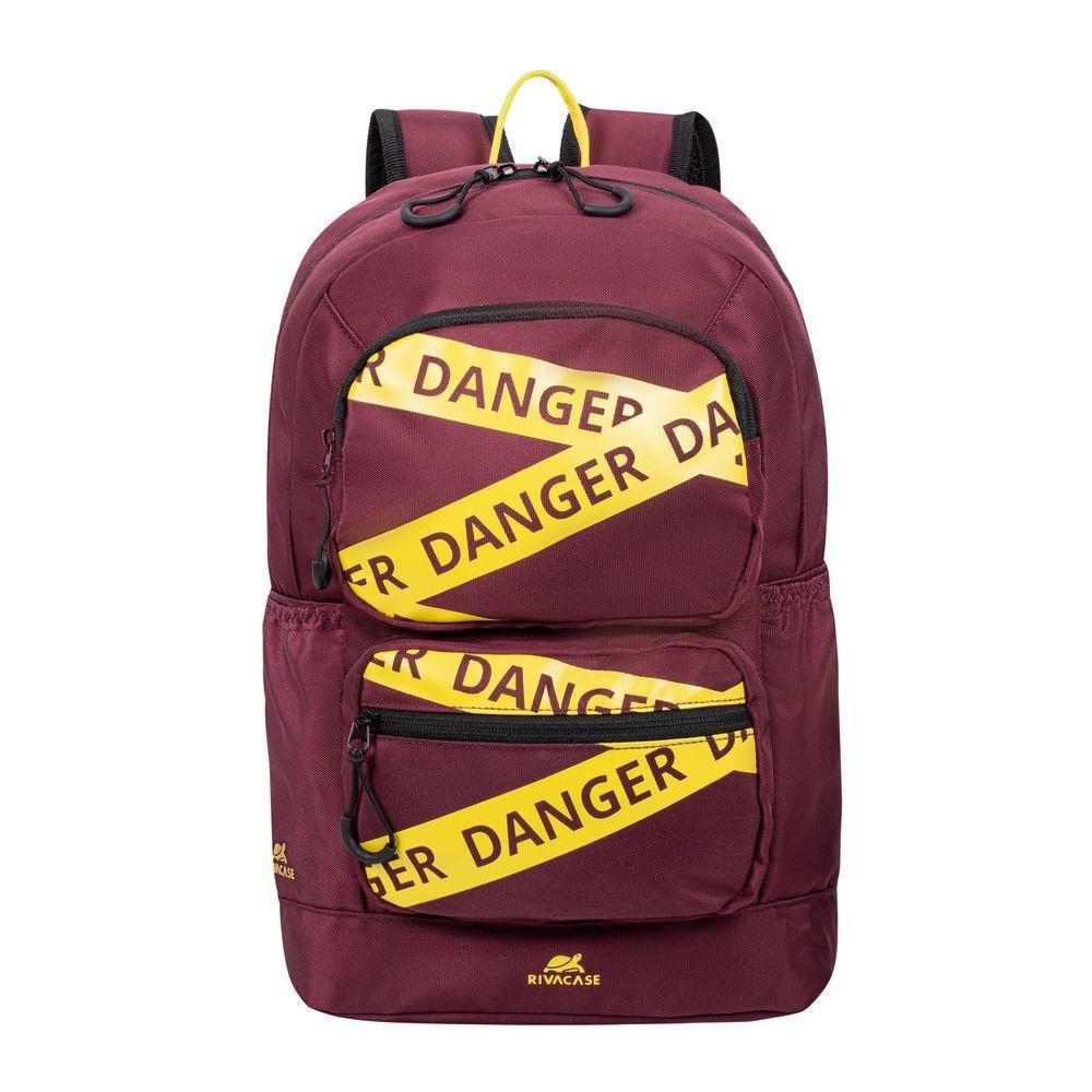 Mochila para Portátil RIVACASE 5421 (14 L - Até 13,3 polegadas - Vermelho Borgonha)