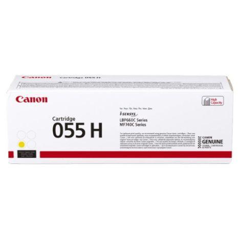 Toner CANON 055H Y (5900 páginas - Amarelo), miniatura 3