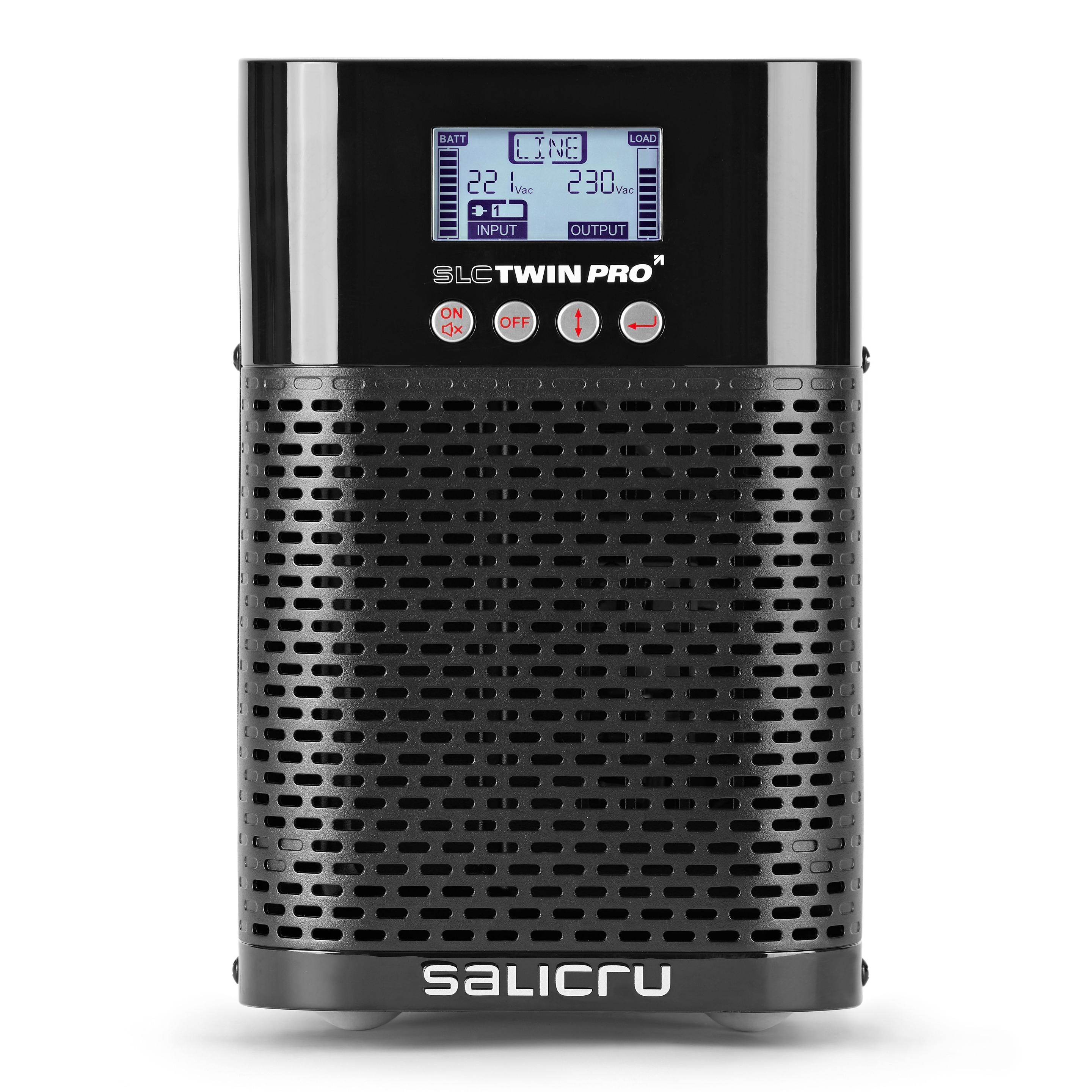 UPS Online SALICRU SLC-700-TWIN PRO2 (Tipo F - Preto), miniatura 2
