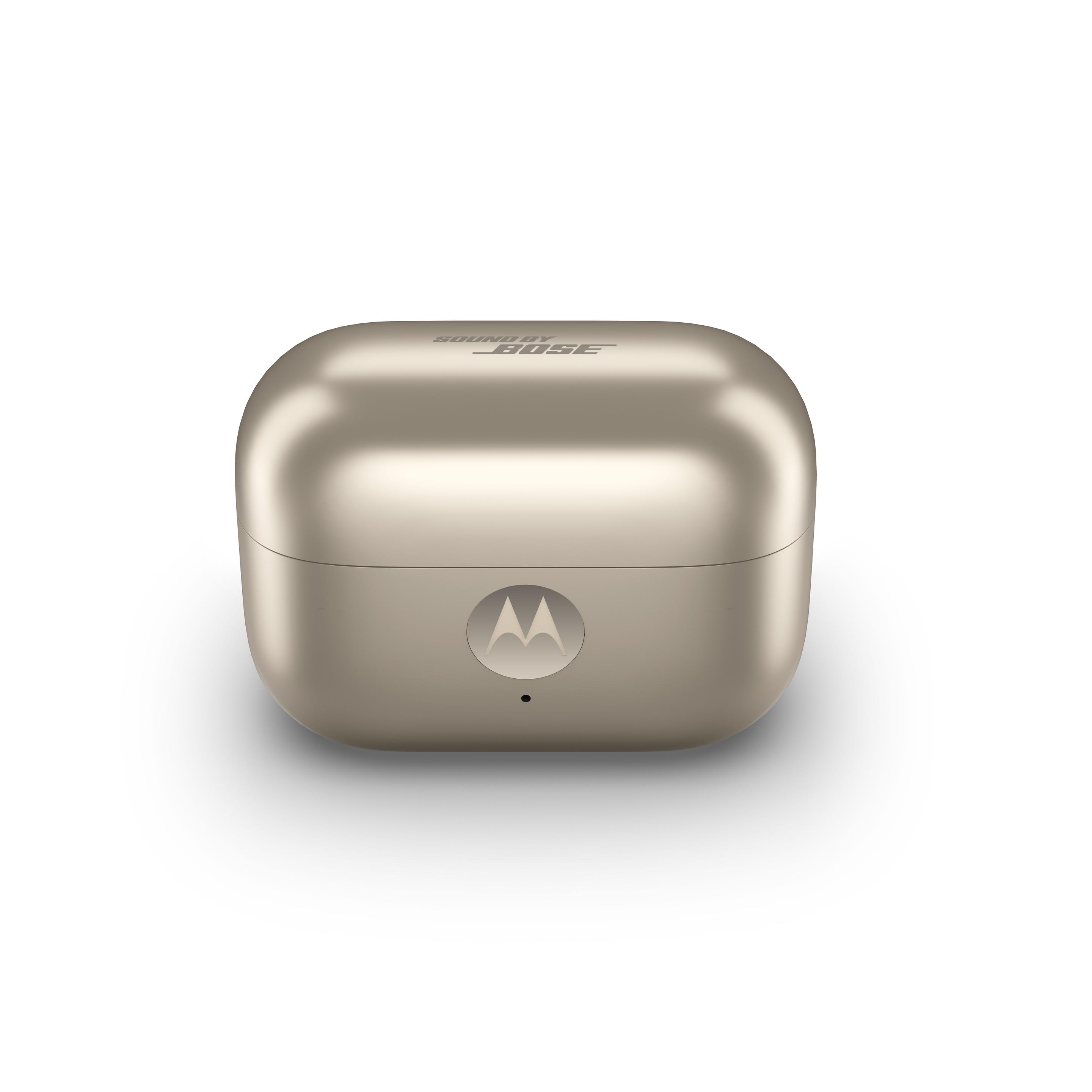 Auriculares MOTOROLA Moto Buds Loop Premium by Swarovski (5,5 W - USB Type-C - French Oak) — miniatura 9