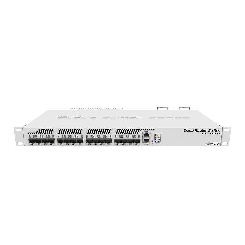 Switch MIKROTIK CRS317-1G-16S+RM (16x SFP+ - 1x Gigabit Ethernet)