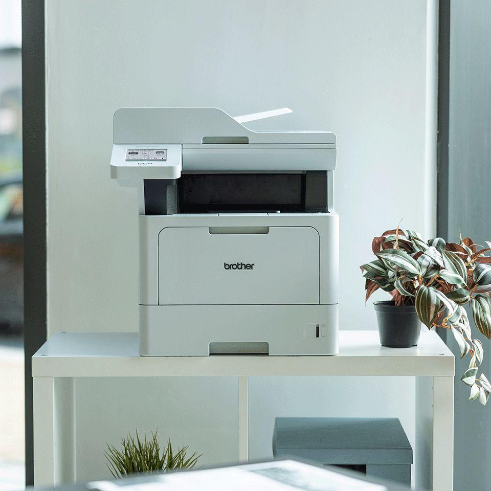 Impressora Multifunções Laser BROTHER DCP-L5510DW (A4 - Impressão a preto e branco - 250 folhas - Branco) — miniatura 5