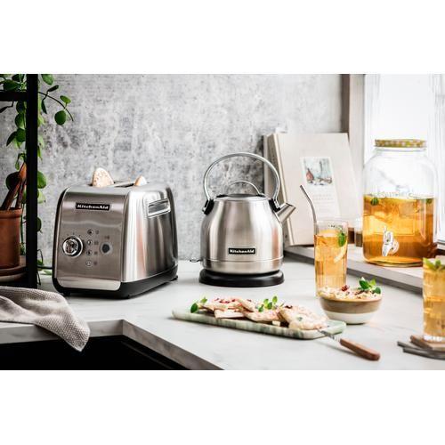 Chaleira Elétrica KITCHENAID 5KEK1222ESX (2200 W - 1,25 l - Preto/Inox), miniatura 2