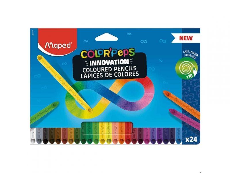 Lápis de Cor MAPED Color'Peps Infinity (Mina colorida - Cores Sortidas)