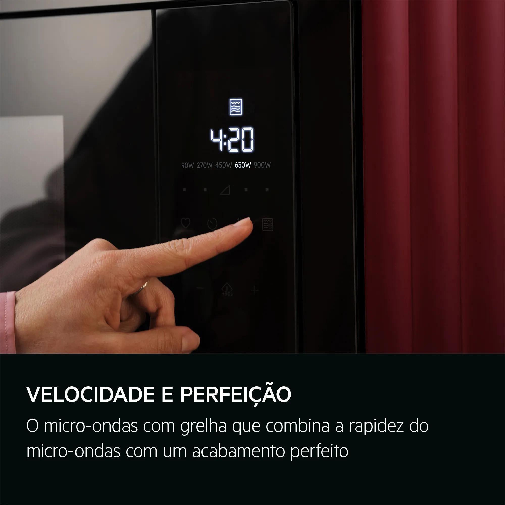 Micro-ondas de Encastre AEG OMB6G261TT (900 W - 800 W - 26 L - Preto), miniatura 13
