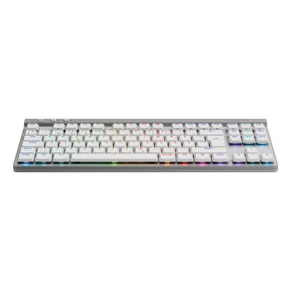 Teclado LOGITECH G515 LIGHTSPEED TKL (Nórdico - Logitech GL Tactile - RF sem fios + Bluetooth - Branco) — miniatura 4