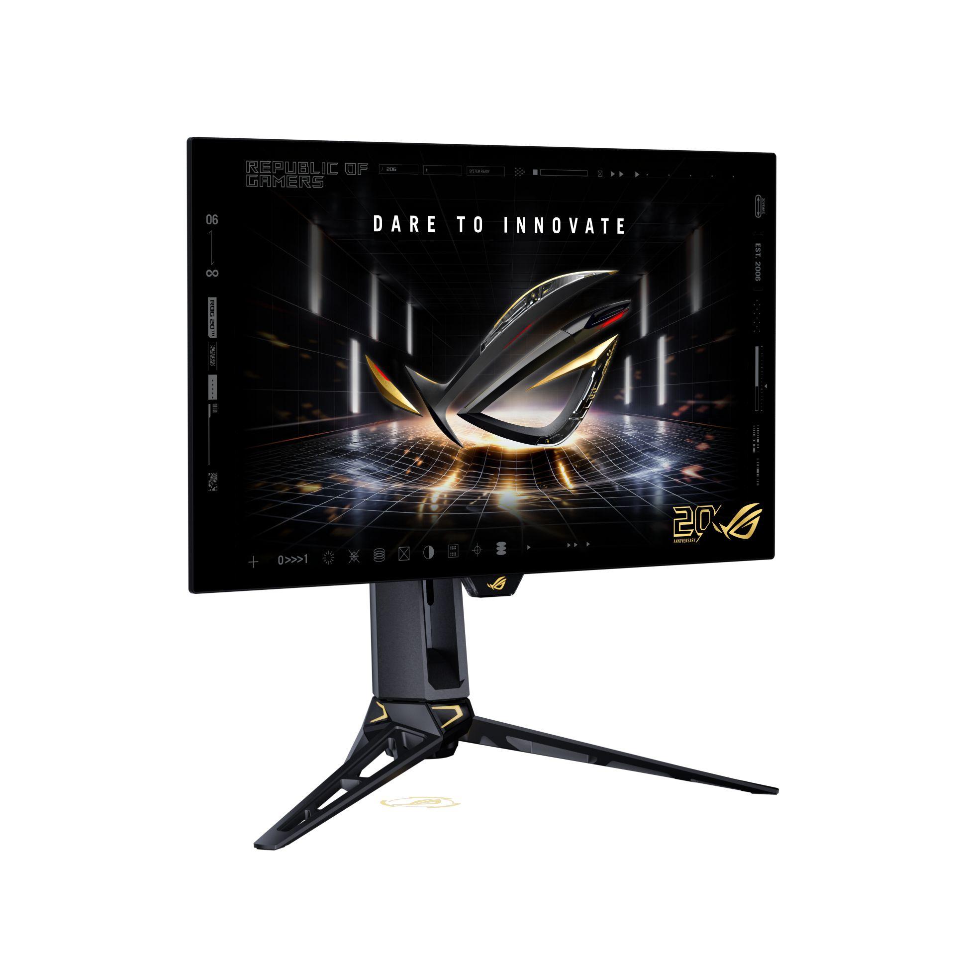 Monitor ASUS ROG Swift PG27AQWP-G Edition 20 (26,5" - WOLED - 540 Hz - Preto) — miniatura 7