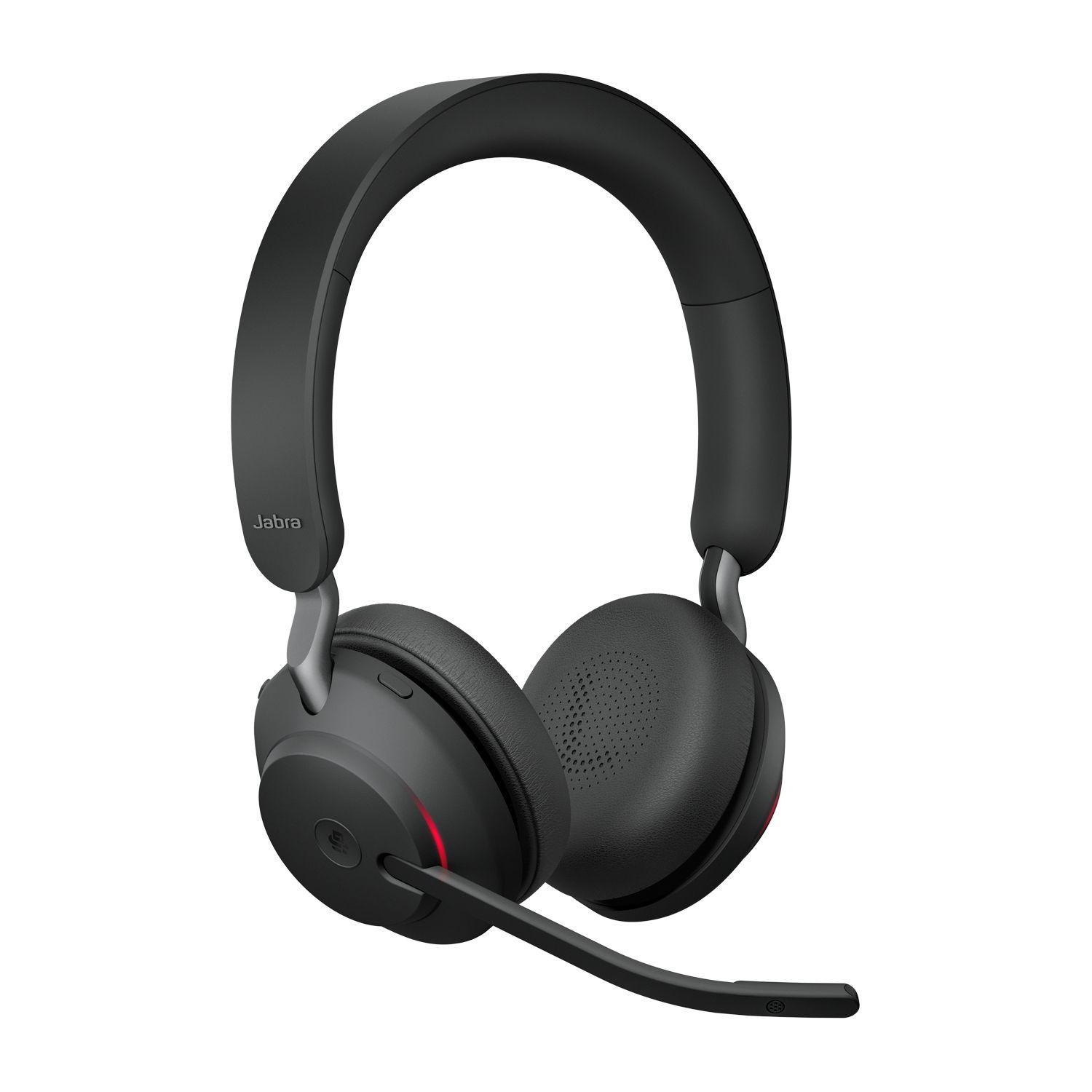 Headset JABRA Evolve2 65 MS Stereo (Binaural - Sem fios - Circumaural - Preto) — miniatura 4