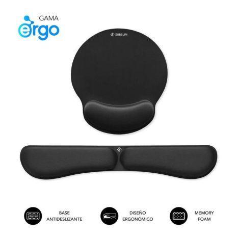 Pack Ergonómico SUBBLIM Ergo MemoryFlex (Preto)