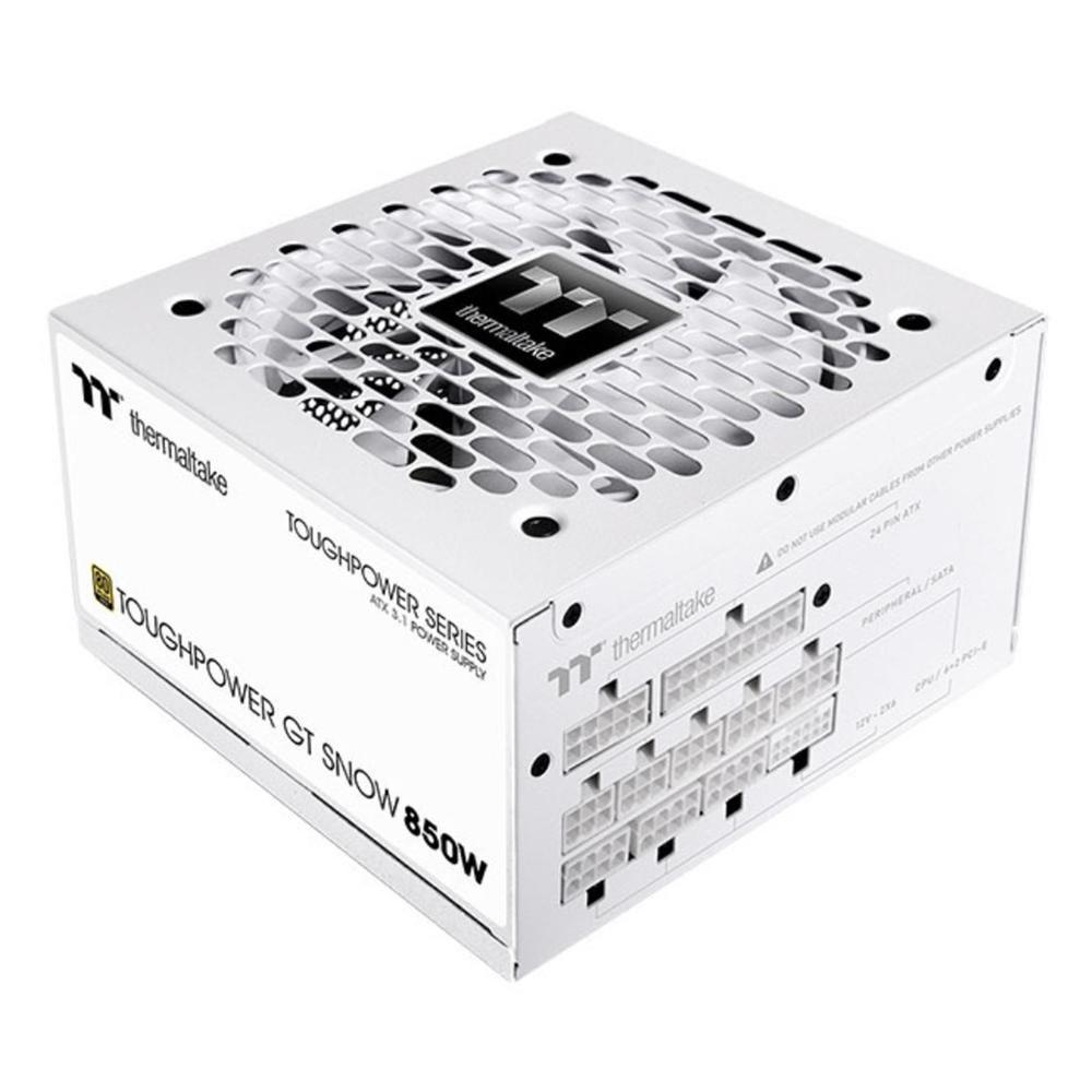 Fonte de Alimentação THERMALTAKE Toughpower GT 850W (850 W - 80 PLUS Gold - Totalmente modular - Branco)