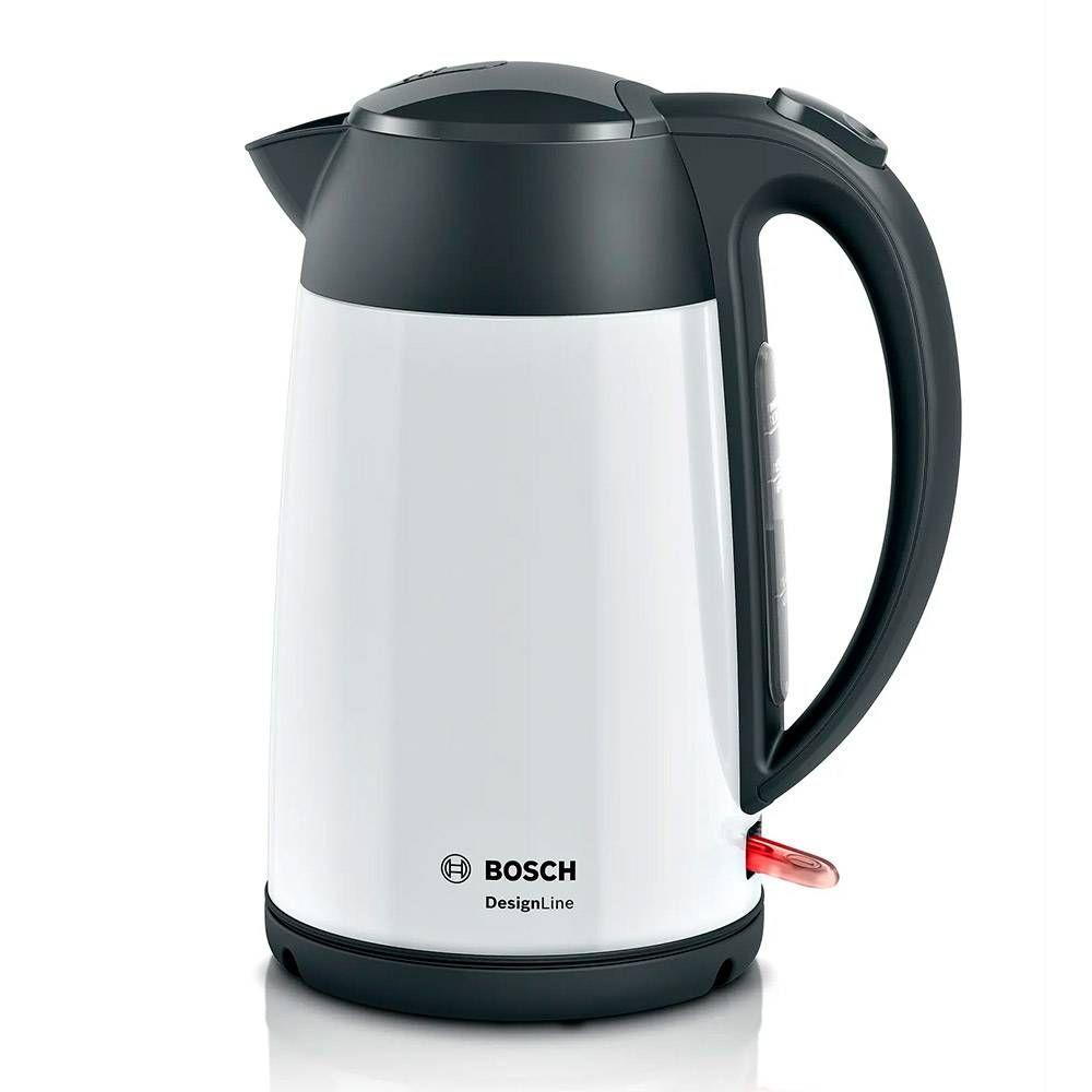 Jarro Elétrico BOSCH TWK3P421 (2400 W - 1,7 l - Aço inoxidável - Preto e Branco), miniatura 2