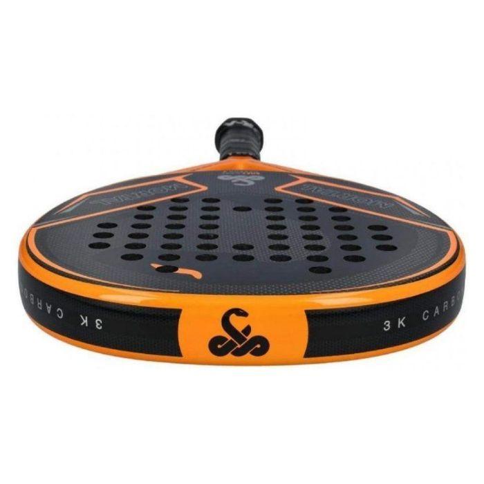 Raquete de Padel VIBOR-A Mortal Carbon 3.0 (Fibra de carbono 3K - Laranja e Preta), miniatura 3