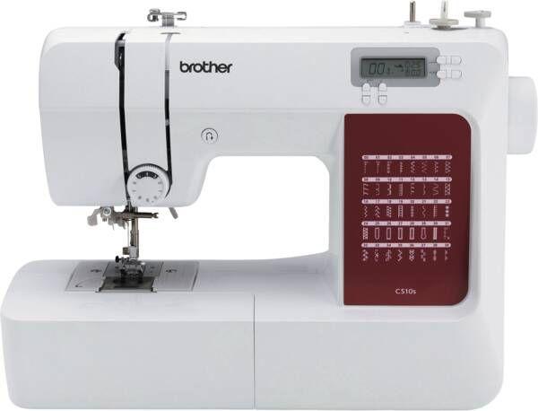 Máquina de Costura Computorizada BROTHER CS10S (Altura 31 cm - Branco)