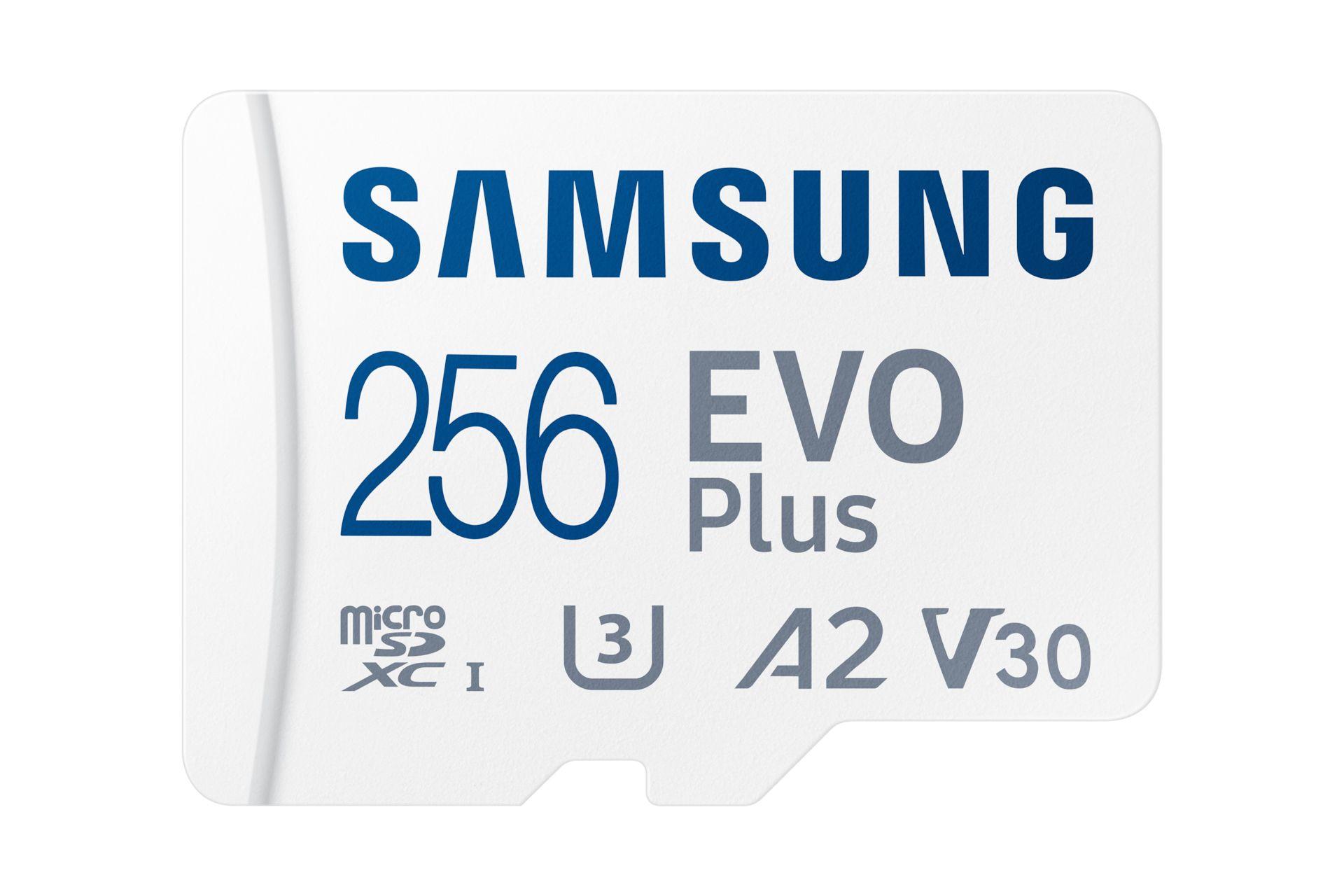 Cartão de Memória SAMSUNG EVO Plus MB-MC256SA/EU (256GB - 160 MB/s - Branco)