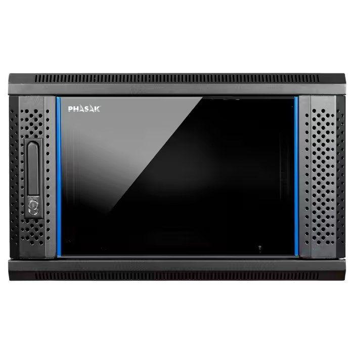 Armário Rack Mural PHASAK Pro PHO 2109D (19" - 9U - 600 x 450 mm - Preto) — miniatura 2