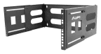 Suporte de Parede para Rack LANBERG FB01-5404-10B (19" - 4U - 497 x 400/240 mm - Preto)