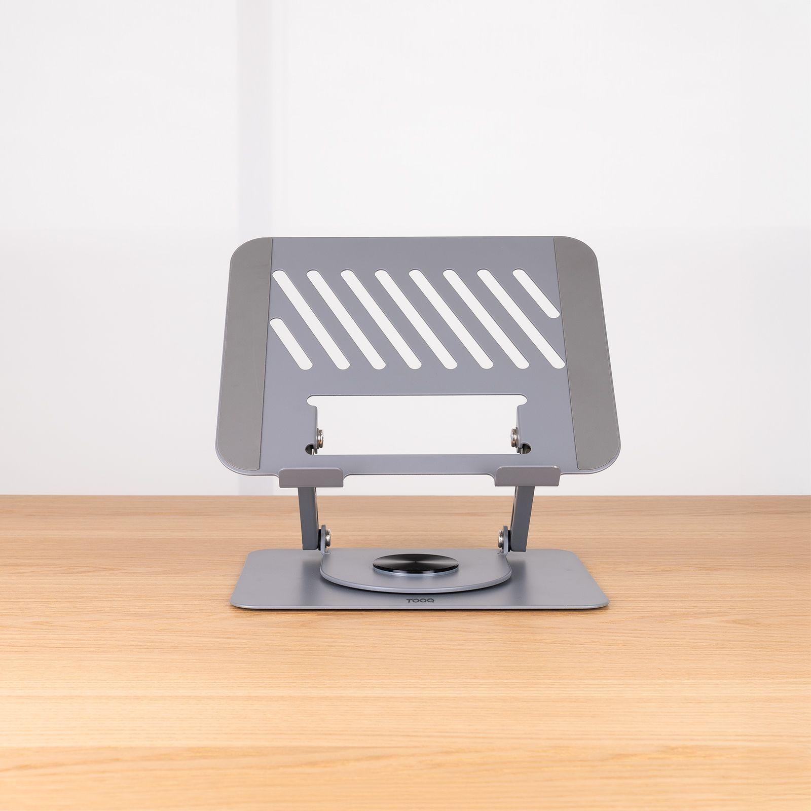 Suporte de Mesa para Portátil TOOQ PH-DAFNE-G (11-17" - Cinzento), miniatura 2
