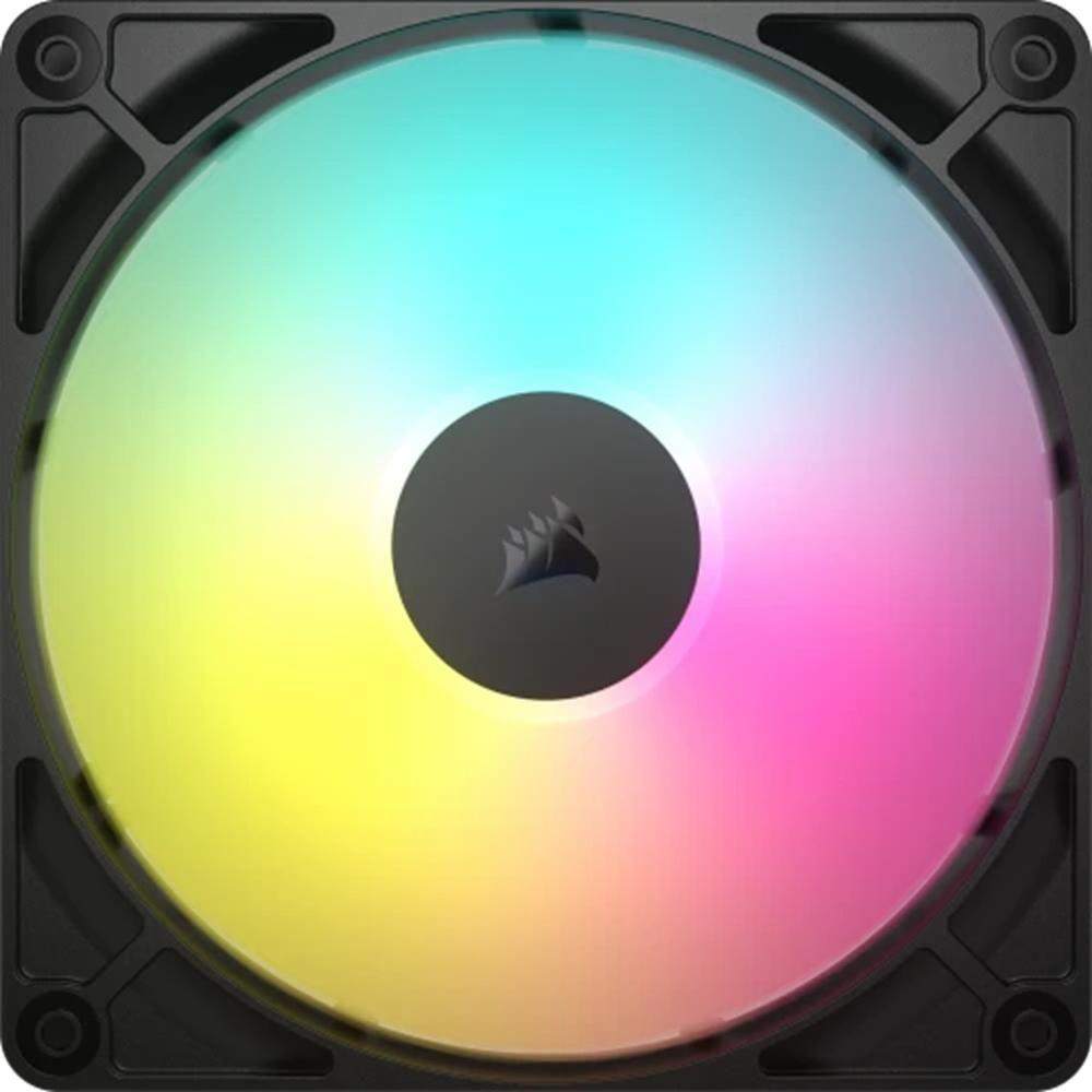 Ventoinhas para Caixa PC CORSAIR RS140 ARGB PWM (ARGB de 5 V - Preto)