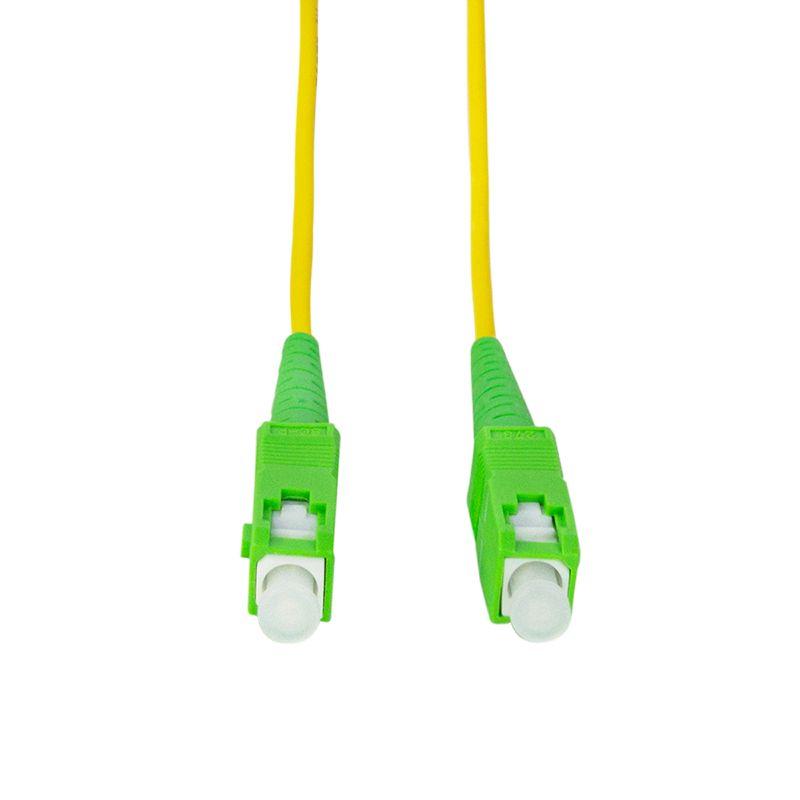 Cabo de Fibra Óptica LOGILINK FPSSC10 (OS2 SC/APC para SC/APC Simplex 10 m - Amarelo), miniatura 3