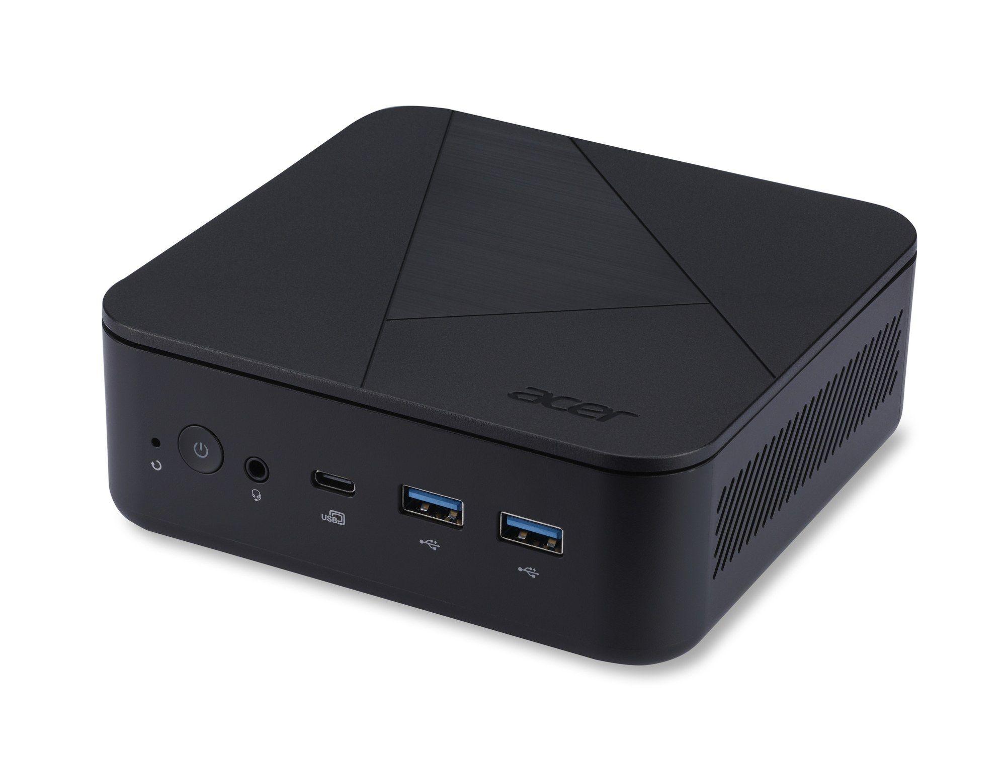 Mini PC Barebone ACER Veriton NUC VN1502G-U1H5U (FreeDOS - Intel Core Ultra 5 - 125H - Preto) — miniatura 3