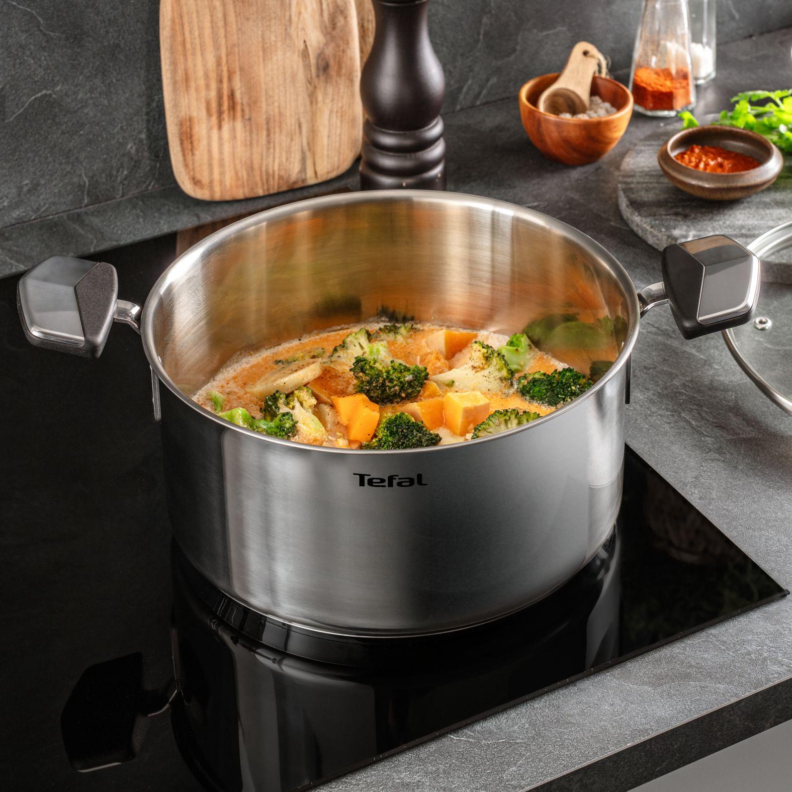 Panela Funda TEFAL Emotion+ E3284644 (Aço inoxidável - Inox), miniatura 4