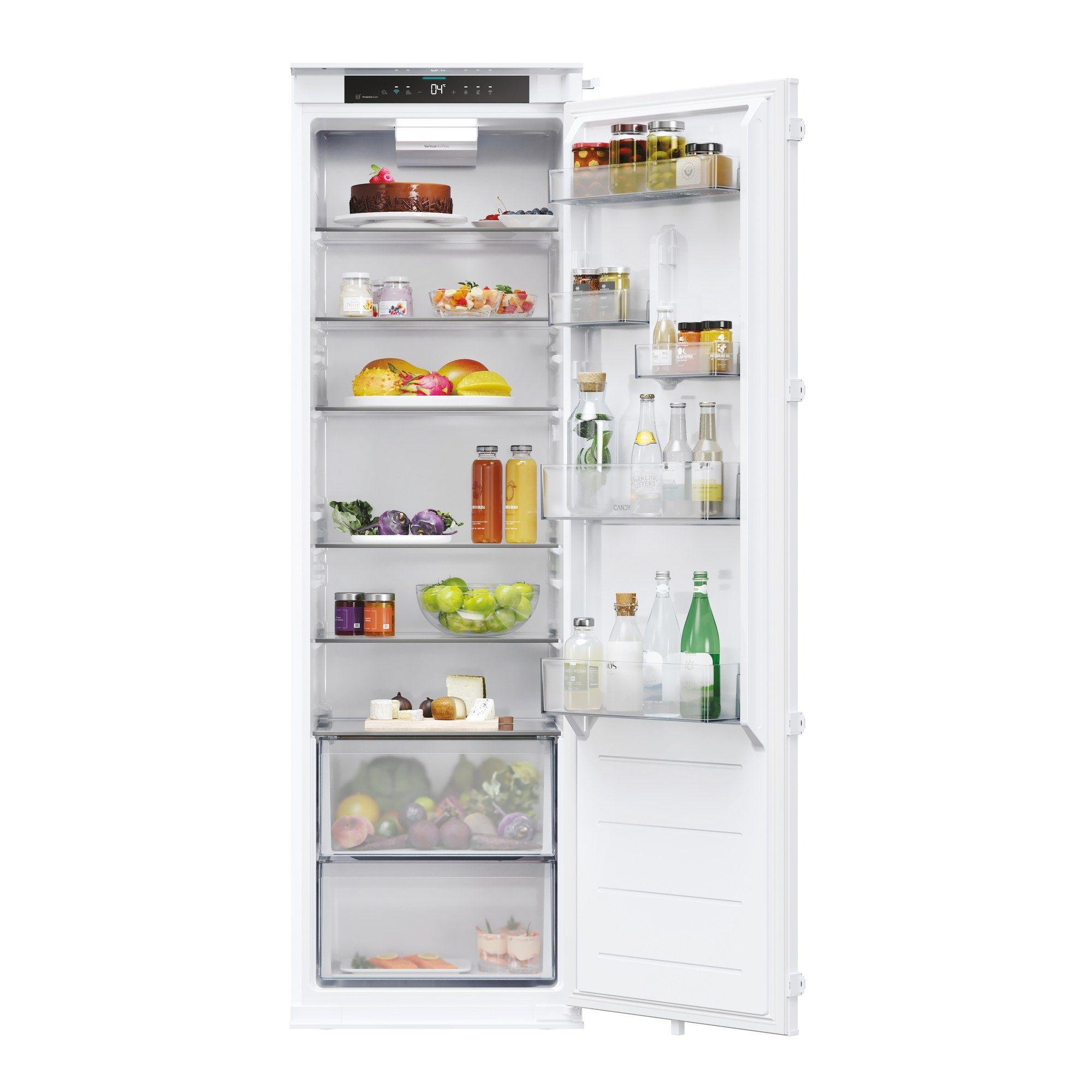 Frigorífico de 1 Porta de Encastre CANDY CML5518EVWL (315 l - hOn - 177,2x54x55 cm - Branco)