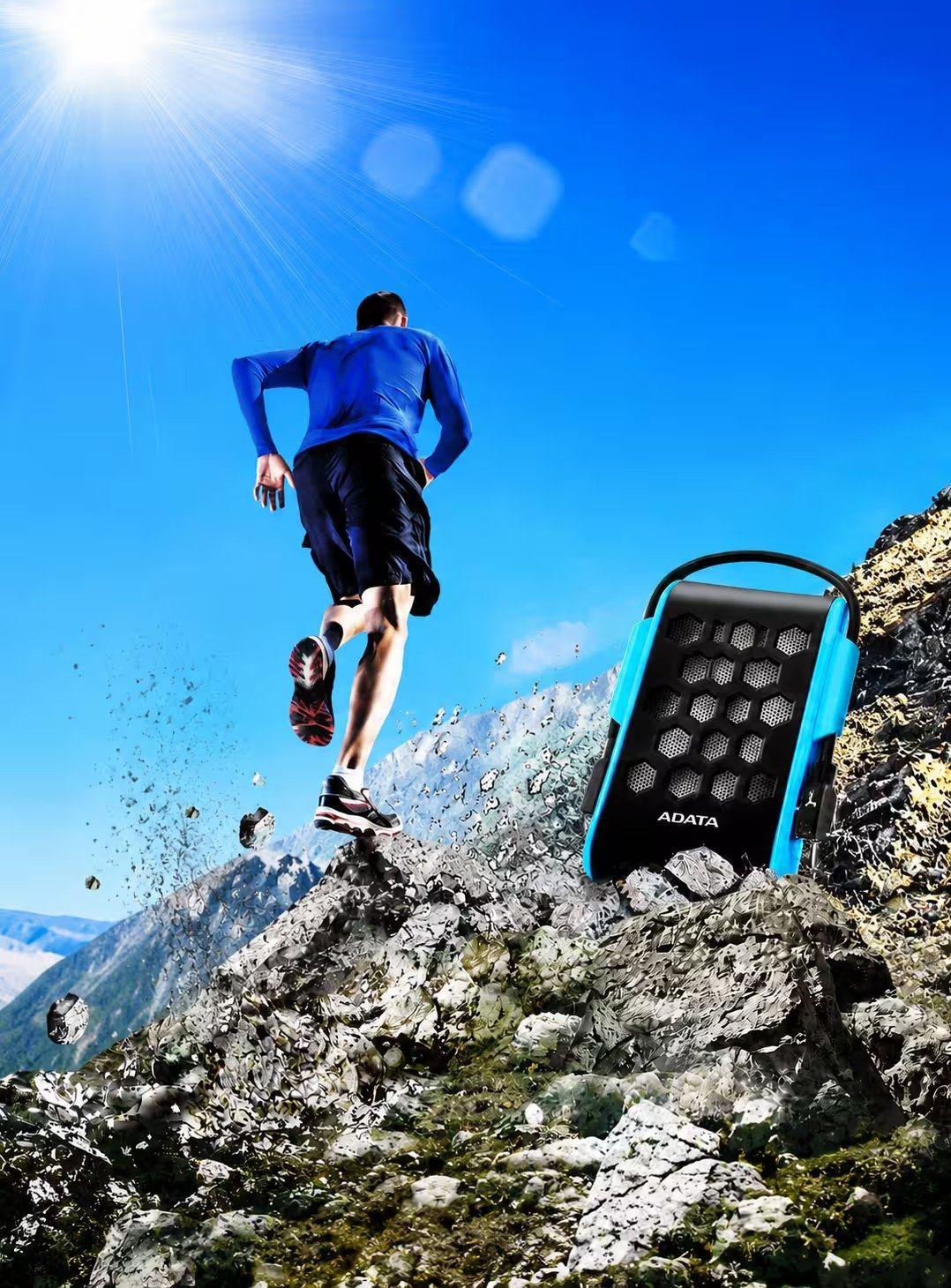 Disco Rígido Externo ADATA HD720 AHD720-2TU31-CBL (2 TB - USB-A - 3.2 Gen 1 - Preto e Azul) — miniatura 4