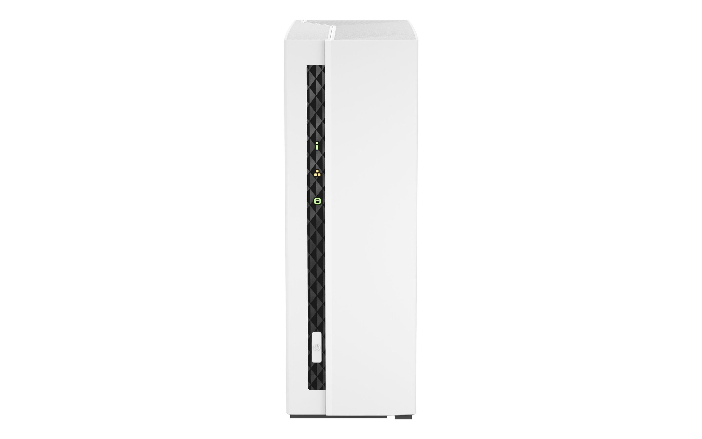 NAS QNAP TS-133 (Serial ATA II, Serial ATA III - 2 GB - 1 baia - Branco)