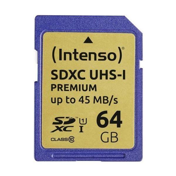 Cartão de Memória INTENSO Premium (64GB - Class 10 - 90 MB/s), miniatura 2