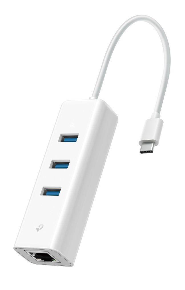 Hub USB-C com Adaptador RJ45 TP-LINK UE330C (PC/Portátil - Branco) — miniatura 2