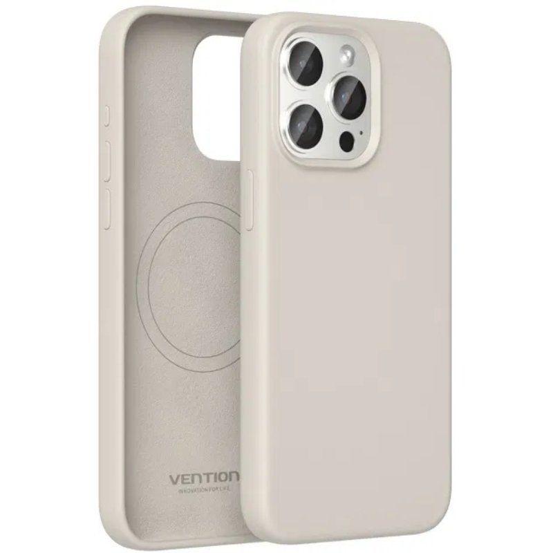 Capa de Silicone VENTION KUFM0-20 (6,7" - iPhone 15 Plus - Silicone - Cinzento)