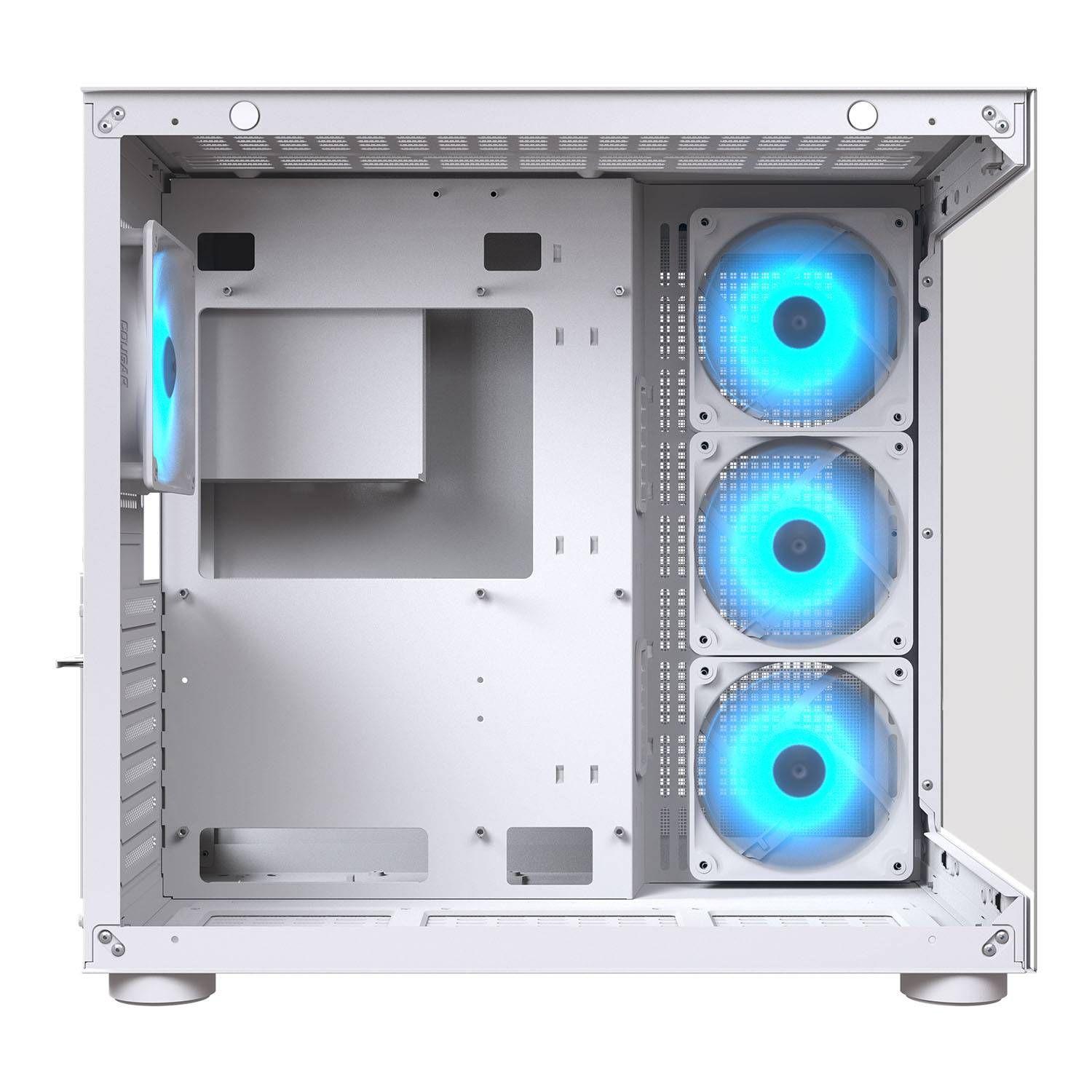 Caixa Mid-Tower COUGAR FV150 ARGB (ATX, Micro ATX, Mini-ITX - Mid-Tower - 180 mm - Branco) — miniatura 7
