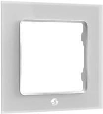 Espelho para Interruptor SHELLY Wall Frame 1 (Plástico - 80 mm x 80 mm x 10 mm - Branco)