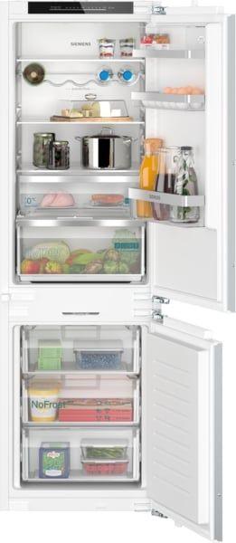 Frigorífico Combinado de Encastre SIEMENS KI86NADD0 (260 litros - 177,2x55,8x54,8 cm - 177 cm - Branco)