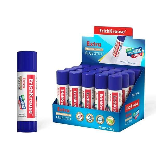 Cola em Bastão ERICHKRAUSE Extra (Branco)