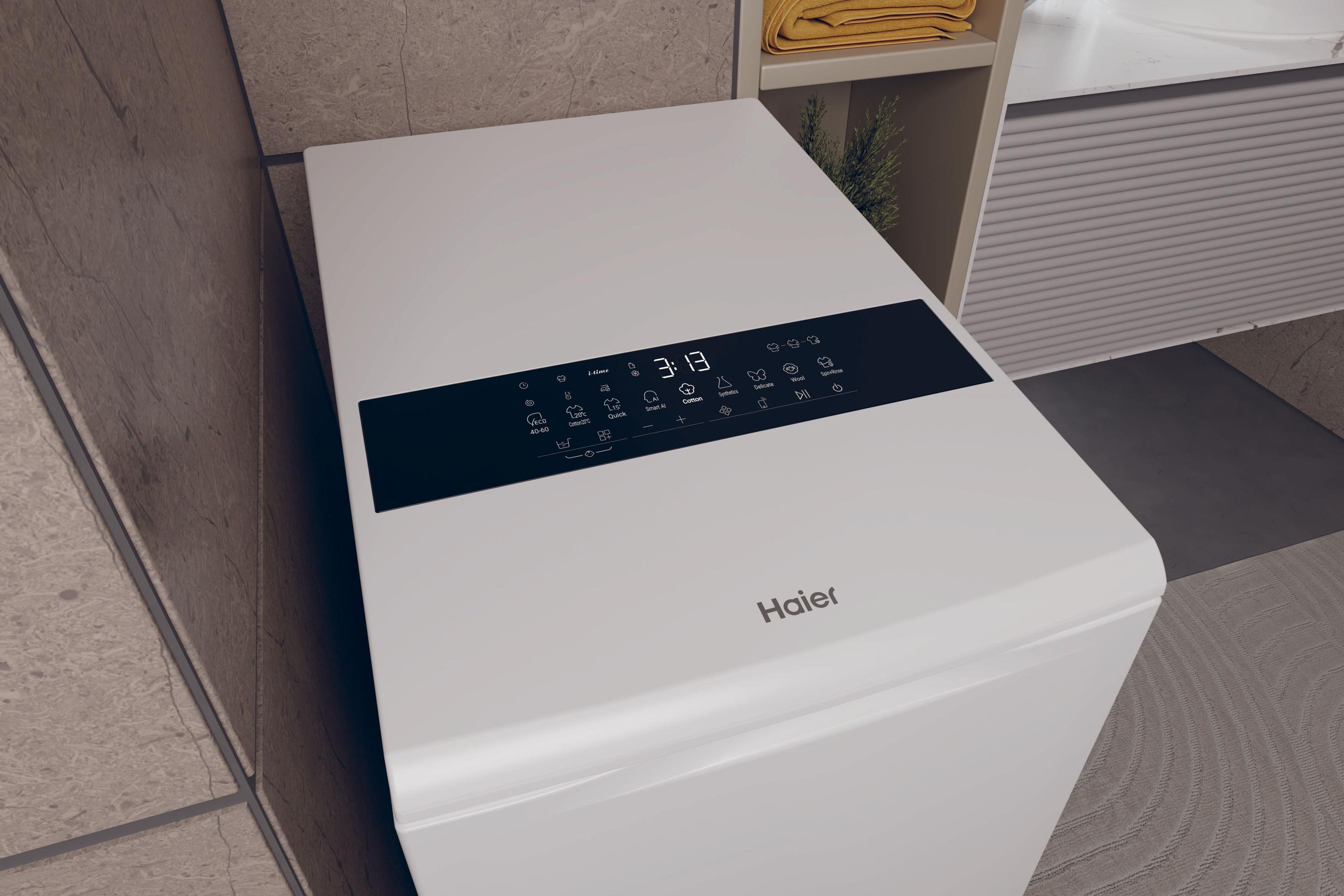 Máquina de Lavar Roupa Independente HAIER HW90-BPD13386U-S (1300 RPM - B - A - Branco), miniatura 11