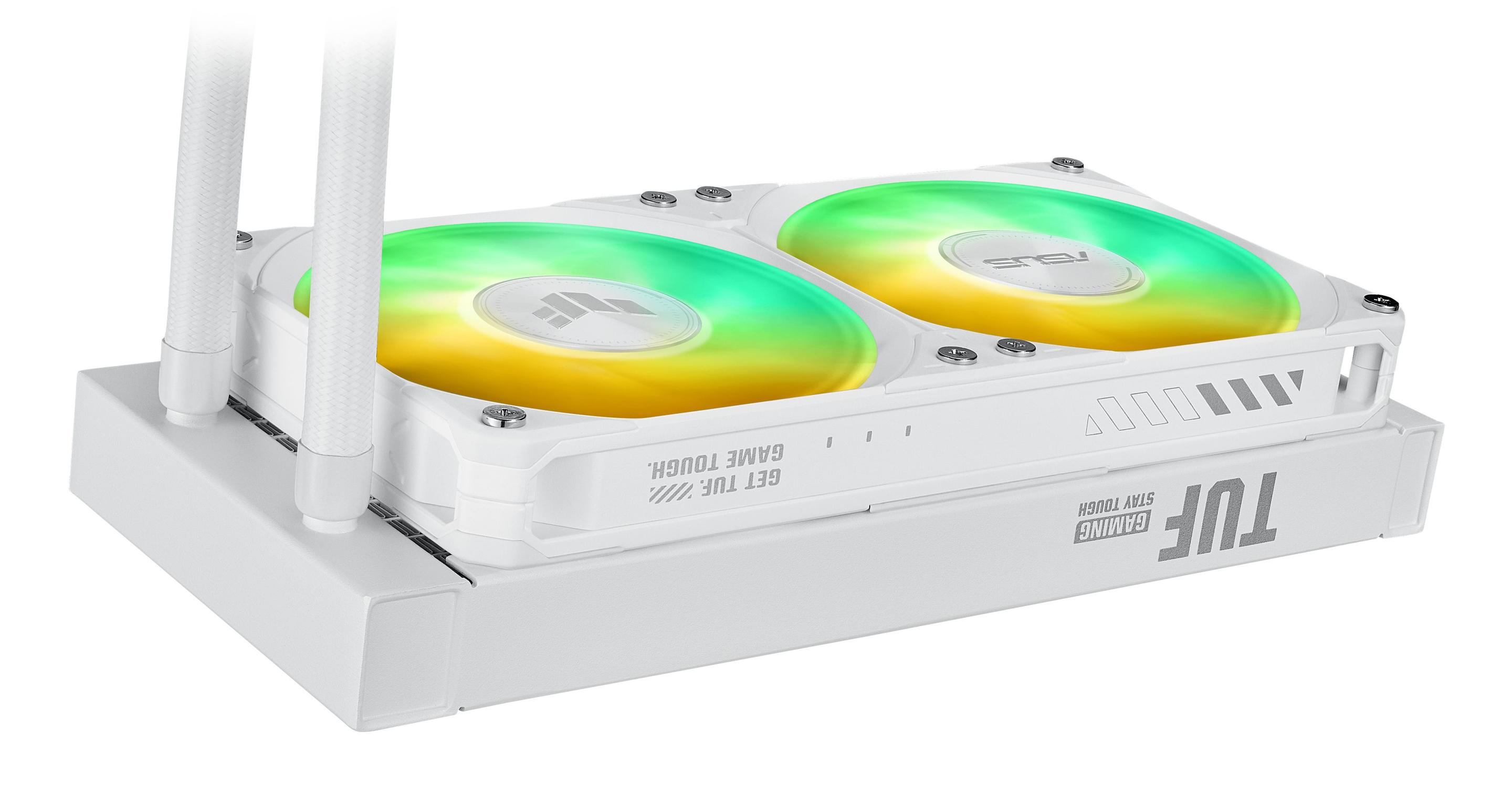Sistema de Refrigeração Líquida All-in-One ASUS TUF GAMING LC III 240 ARGB WHT (12 cm - 2600 RPM - Multi - Branco), miniatura 8