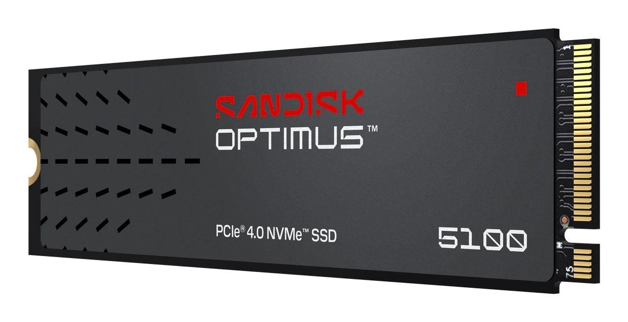 SSD SANDISK Optimus 5100 (500 GB - M.2 2280 - PCI Express 4.0 NVMe)