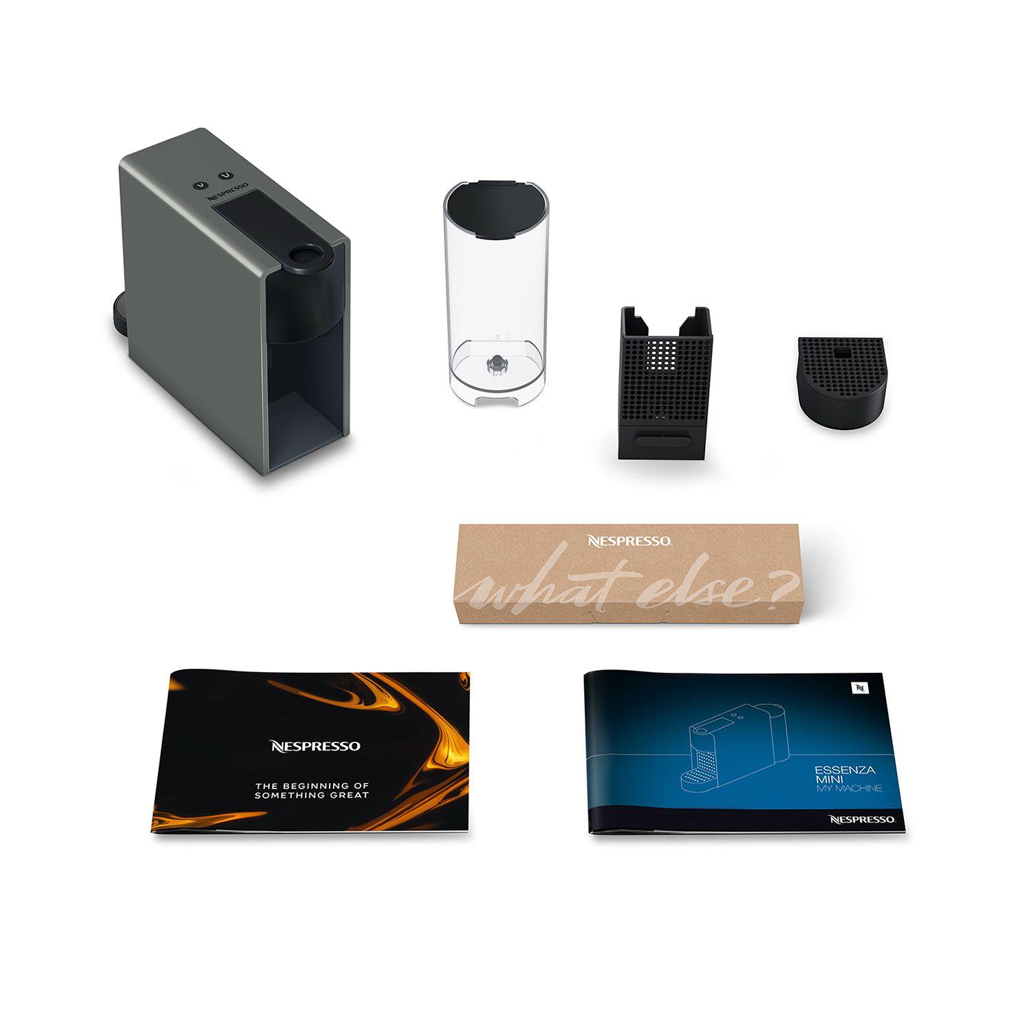 Máquina de Café de Cápsulas KRUPS Nespresso Essenza Mini XN110B (Cápsula de café - 1310 W - 19 bar - Cinzento) — miniatura 2