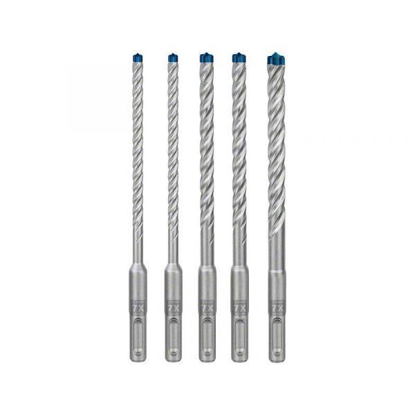 Conjunto de Brocas para Martelo BOSCH Expert SDS plus-7X (SDS-plus - 5 Peças - Ø 6/8/10 mm) — miniatura 2