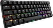 Teclado SHARKOON SKILLER SGK50 S4 Gen2 PBT (Alemão - Gateron G Pro 3.0 Yellow - 60% - Preto)